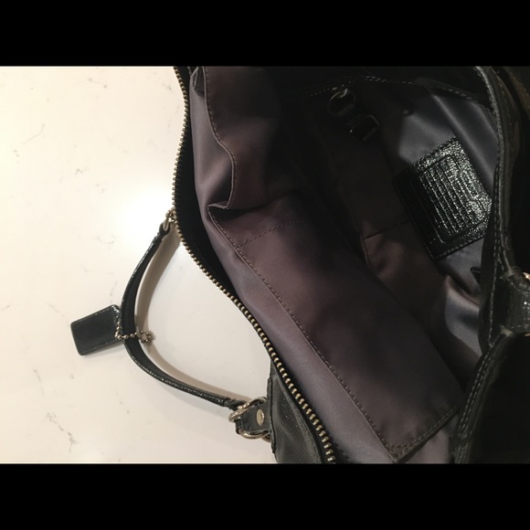 Black Coach Purse - Picture 5 of 6
